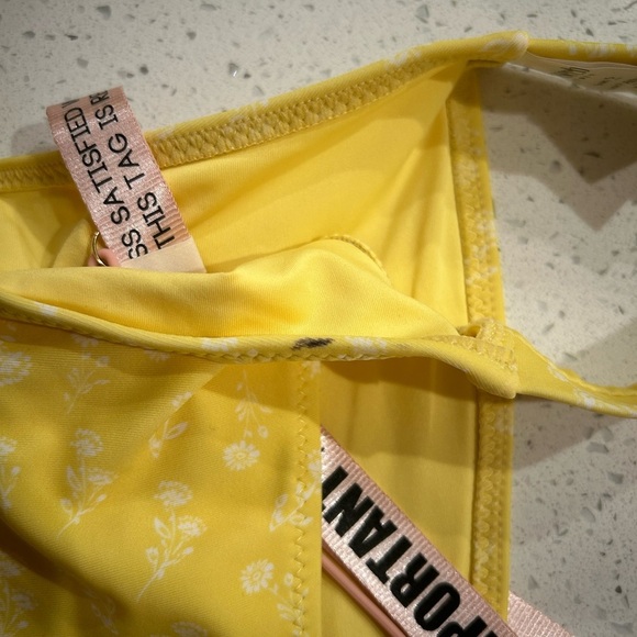House of CB Yellow Floral Swim Briefs - Picture 6 of 8